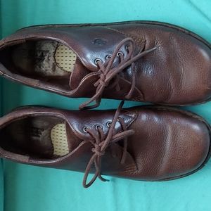 Born Oxford Comfort Shoes Lace Up 8.5 Brown
